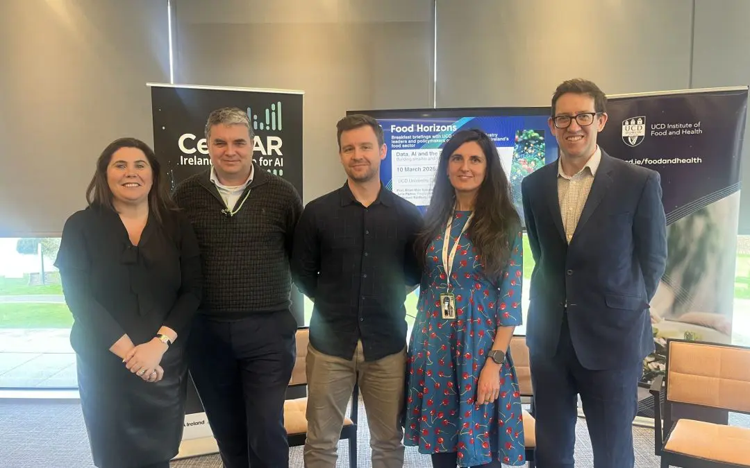 CeADAR take part in UCD Institute of Food and Health, Food Horizons Event