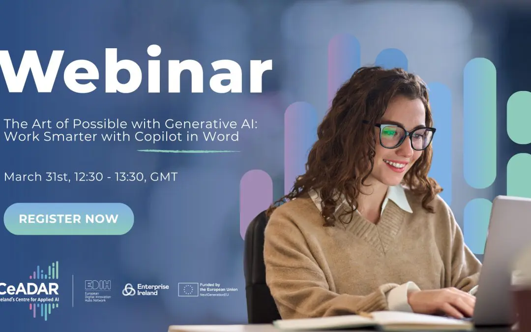The Art of Possible with Generative AI: Work Smarter with Copilot in Word