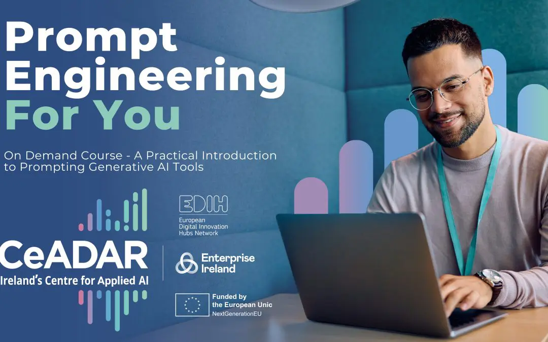 CeADAR launches fully funded course to help professionals use generative AI effectively