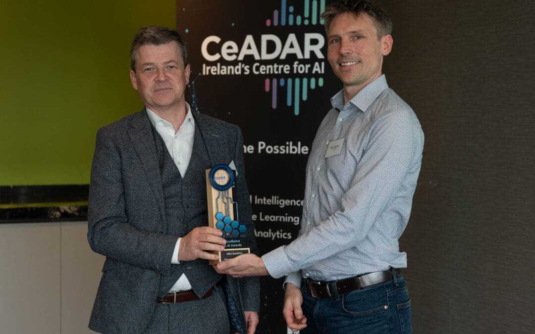 Idiro Analytics takes home CeADAR’s Advancing Trustworthy AI Award