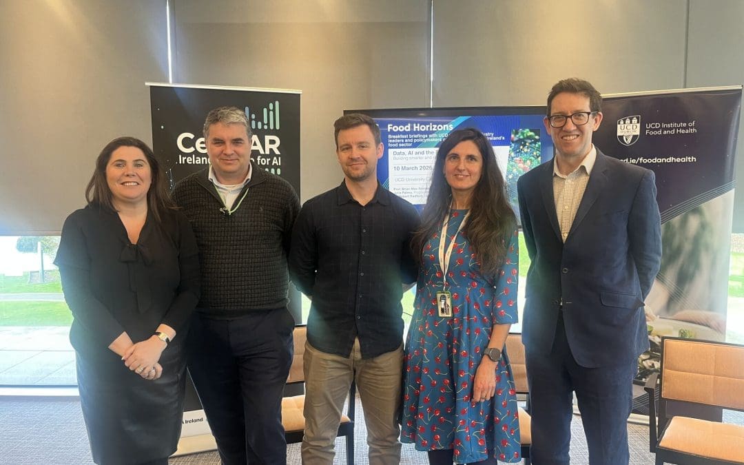 CeADAR take part in UCD Institute of Food and Health, Food Horizons Event